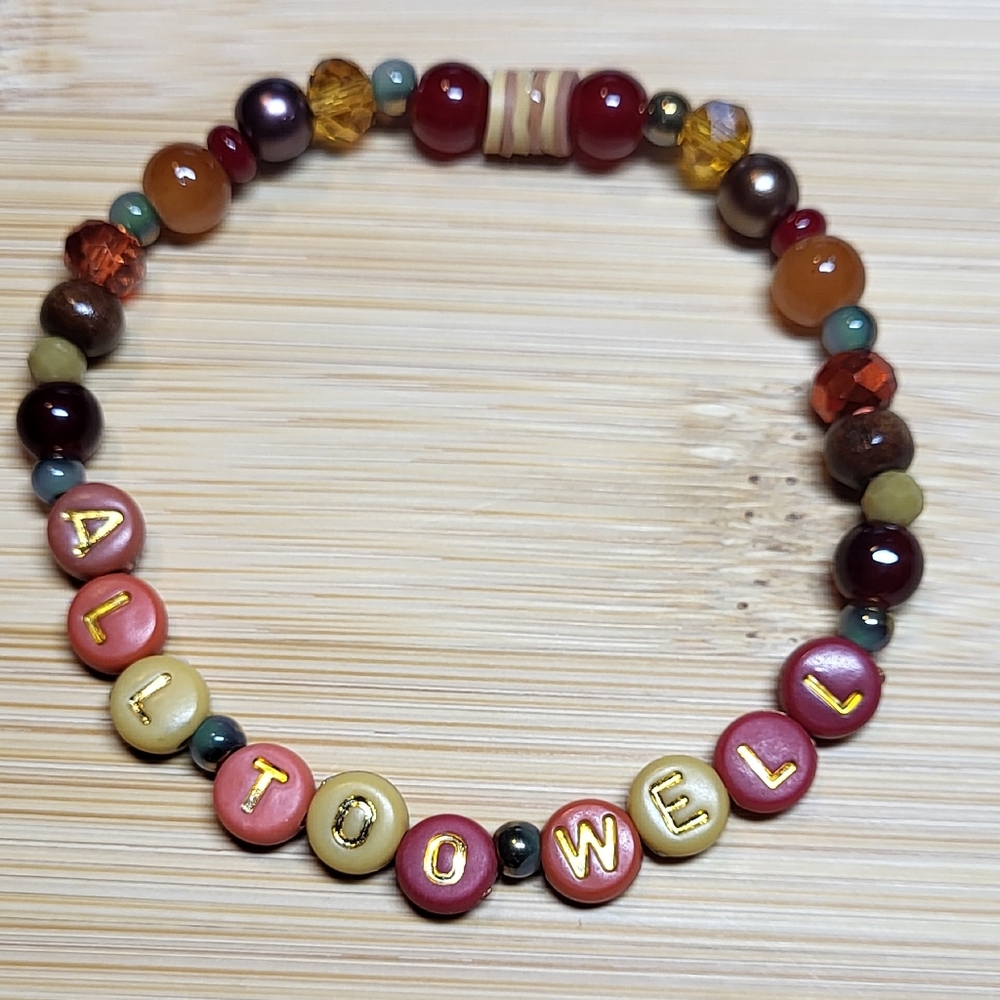 All Too Well- Taylor Swift Friendship Bracelet, Size 7"